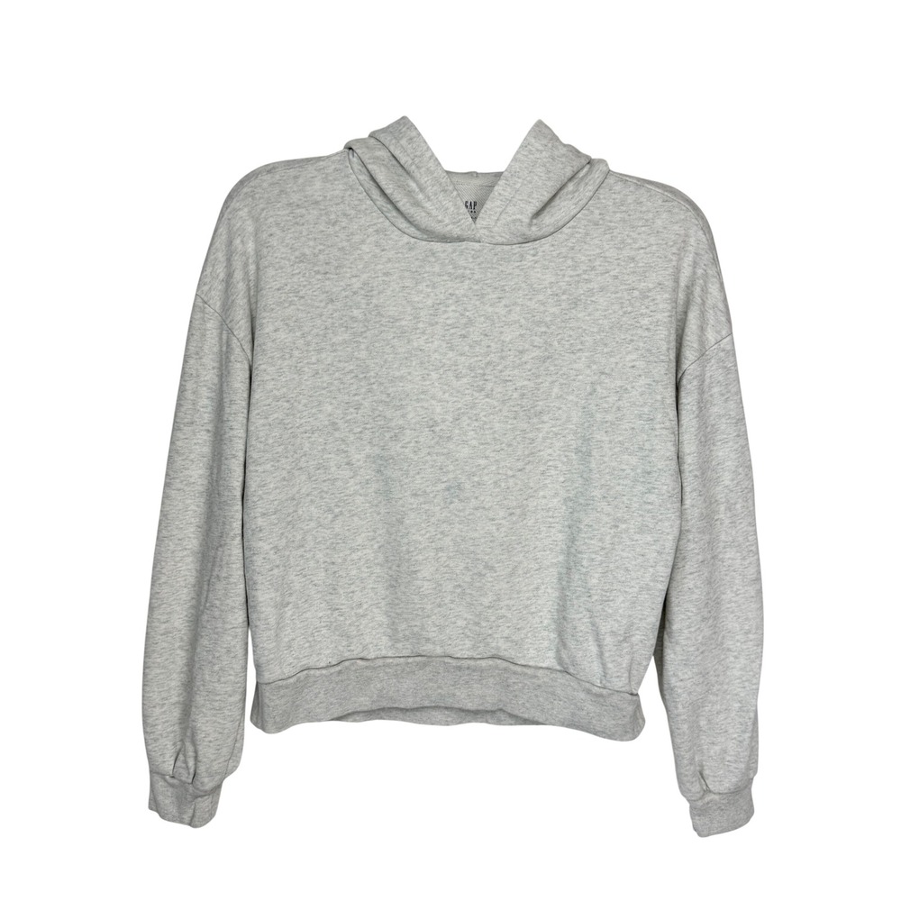 Gap Kids XXL Cotton Blend Hoodie XXL 14-16 Gray Pullover Long Sleeve Sweatshirt